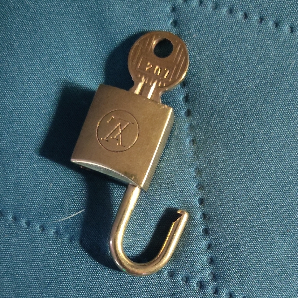 207 Brass Padlock with Key Vintage 200 Series